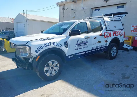 2024 Ford Ranger Xl из США, поврежденный, VIN 1FTER4BH1RLE27690